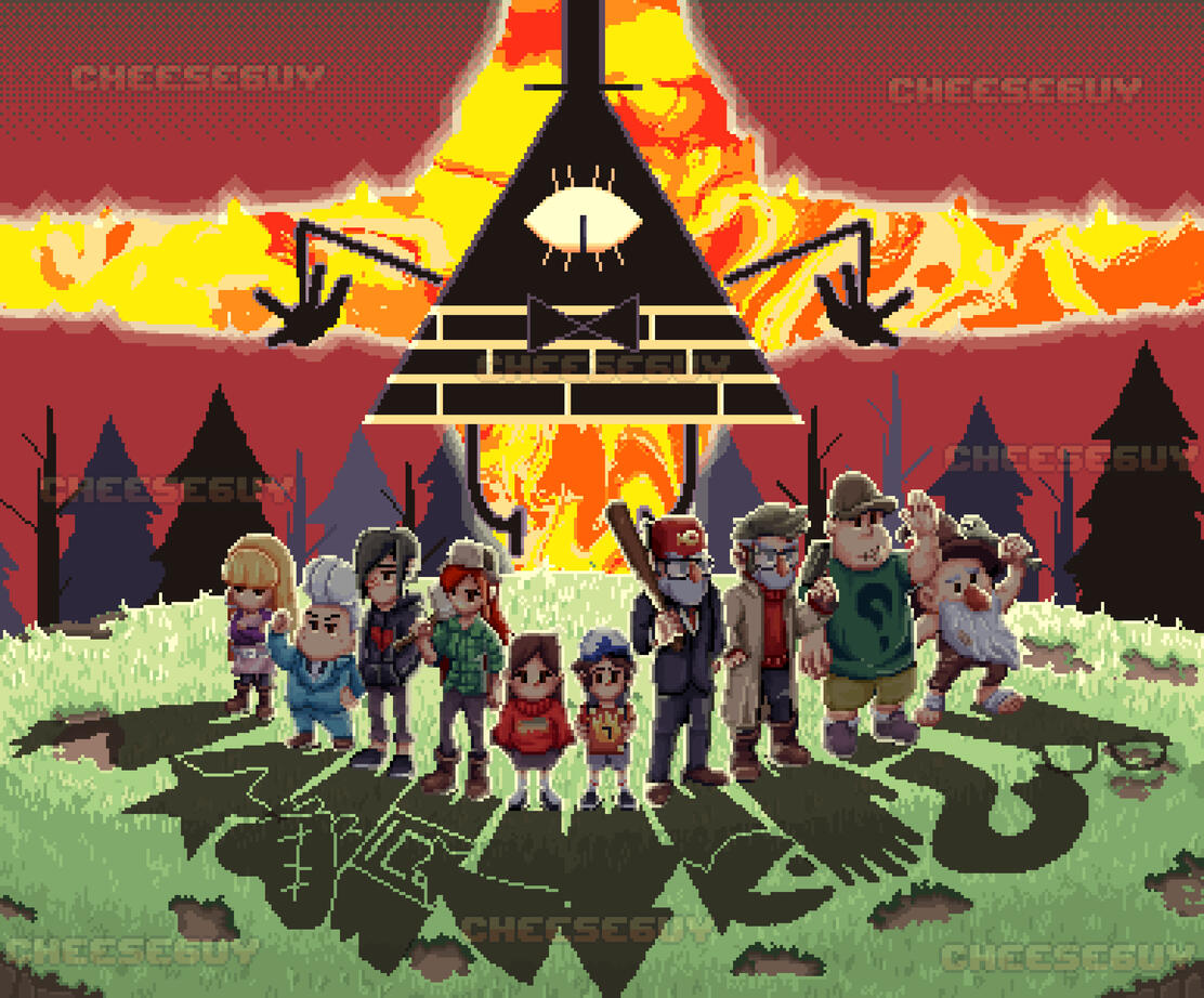 Gravity Falls in Ragnarok Online Style