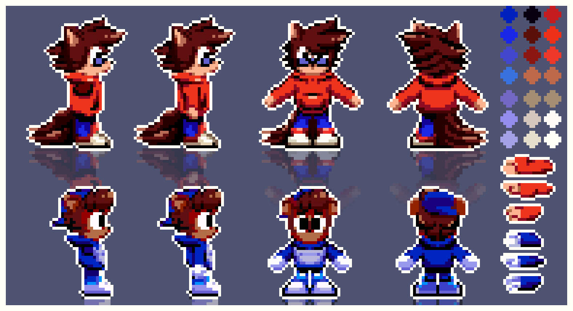 Model Sheet Character #1