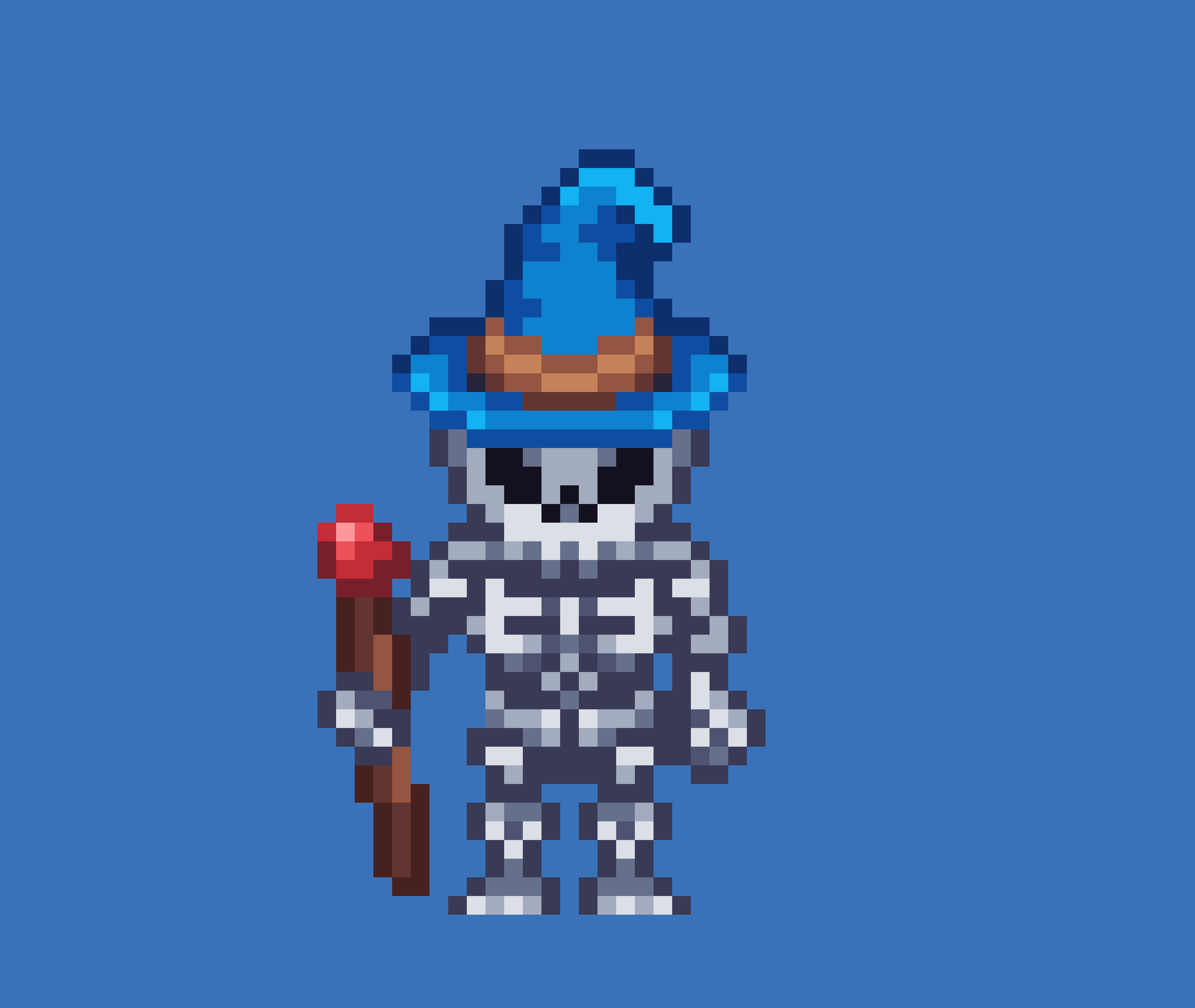 Wizard Skeleton Walk Attack