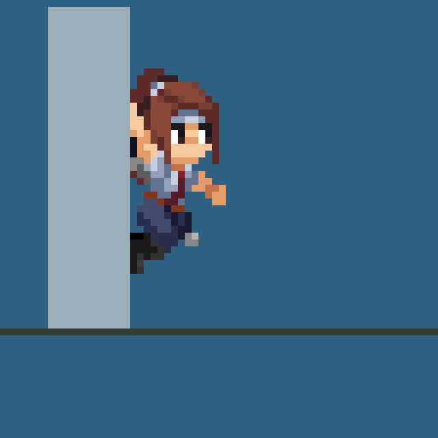 Hold onto a wall
