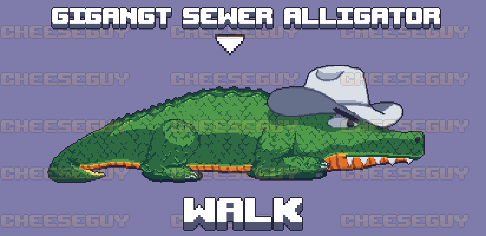 Giant Sewer Alligator